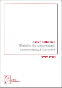 Histoire du mouvement communiste a verviers (1919-1940)