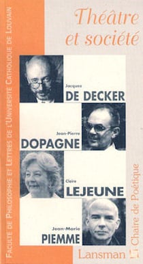 Theatre et societe