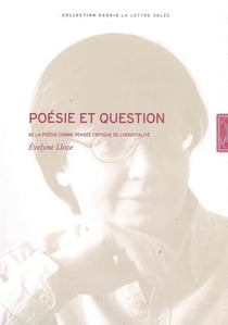 Poésie et question : de la poésie comme pensee critique de l'hospitalité