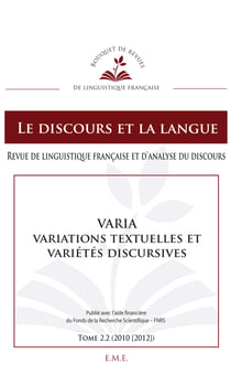 Vaira, variations textuelles et varietés discursives
