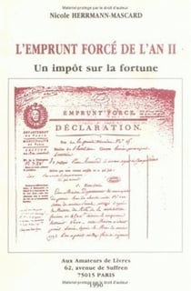 L'Emprunt forcé de l'an II : un impôt sur la fortune