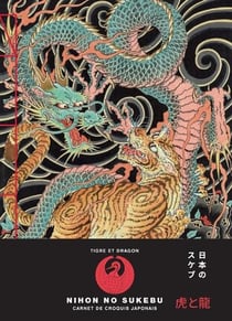 Carnets de croquis japonais - le tigre et le dragon