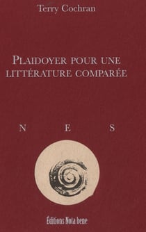 Plaidoyer pour la litterature comparee