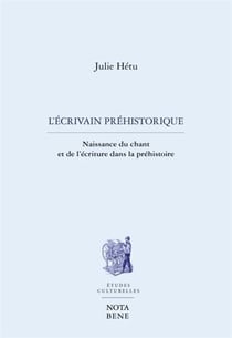 L'ecrivain prehistorique