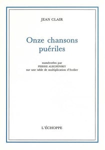 Onze Chansons Pueriles