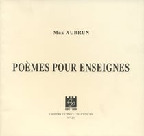 Poèmes pour enseignes