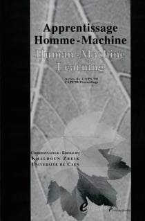 Apprentissage homme-machine - human-machine learning