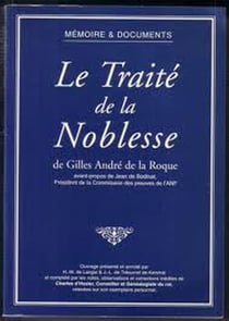 Le traite de la noblesse