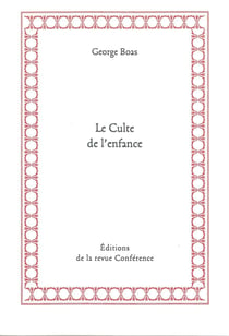 Le culte de l'enfance