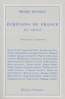 Ecrivains de france - xxe siecle