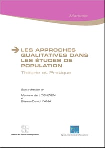 Les approches qualitatives dans les etudes de population - theorie et pratique