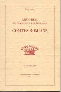 Armorial princes ducs marqui barons et comtes romains
