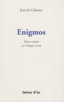 Enigmos edition etablie par philippe gardy