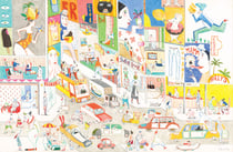 Dans la ville avec albertine