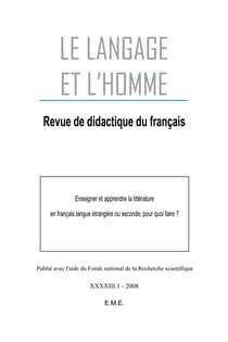 Revue de didactique du français - Fernelmont.