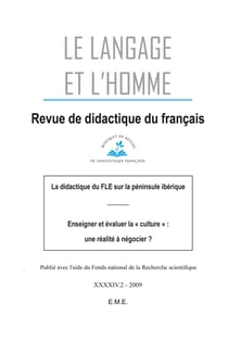 La didactique du FLE sur la péninsule ibérique - enseigner et évaluer la "culture" : une réalité à négocier ?