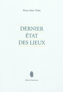 Dernier état des lieux