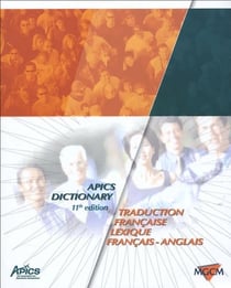 Apics dictionary - traduction francaise -lexique francais-anglais