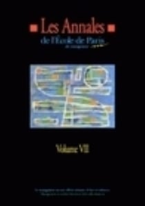 Les Annales de l'EPM - Volume VII : Travaux de l'année 2000