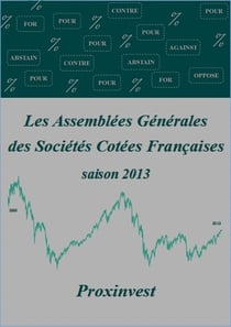Les assemblees generales 2013 des societes cotees francaises