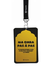 Ma omra pas a pas (noir) - 12 invocations cles a reciter pendant la omra
