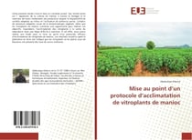 Mise au point d'un protocole d'acclimatation de vitroplants de manioc