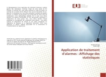 Application de traitement d'alarmes : Affichage des statistiques