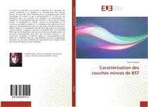 Caracterisation des couches minces de bst