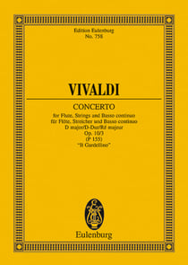 Concerto d major il gardellino op 10 n 3 poche
