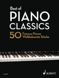 Best of piano classics: 50 famous pieces