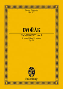 Symphony no. 5 f major op. 76 b 54 poche