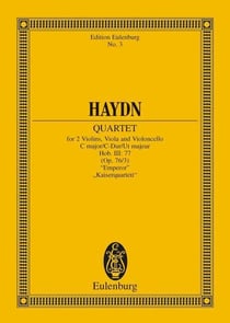 Quartetto op. 76 n. 3 do (imperatore) (hob iii/77) poche