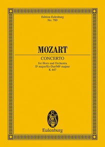 Concerto per cor k 447 mi b (merian) poche