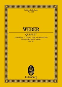 Quintet bb major op. 34 jv 182-wev p.11 poche