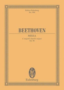 Missa c major op. 86 poche