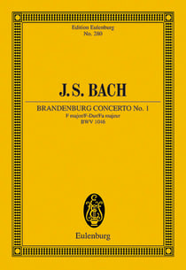 Brandenburg concerto no. 1 f major bwv 1046 poche