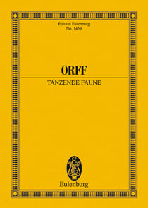 Tanzende faune op. 21 poche