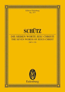 The seven words of jesus christi swv 478 poche