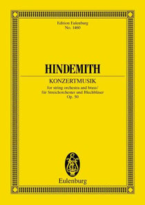 Concert music op. 50 poche