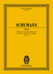 Piano trio g minor op. 110 poche