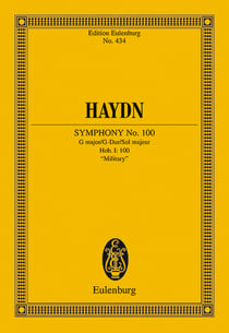 Symphony no. 100 g major, military hob. i: 100 poche