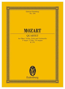 Quartet f major kv 370 poche