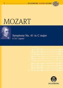 Symphony no. 41 c major kv 551 poche+cd