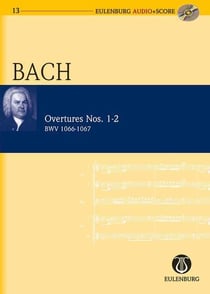 Overtures nos. 1-2 bwv 1066-1067 poche+cd