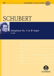 Symphony no. 5 bb major d 485 poche+cd