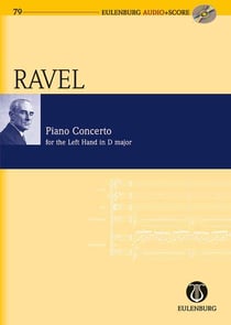 Piano concerto for the left hand d major poche+cd