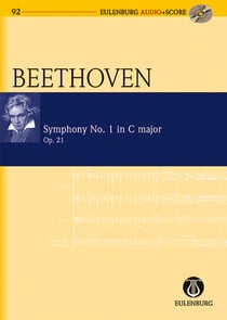 Symphony no. 1 in c major op. 21 poche+cd