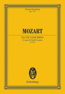Concerto per fl k 314 re (gerber) poche