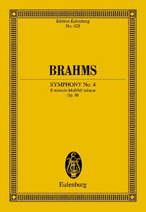 Symphonie 04 e op.98 poche