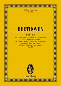 Septet eb major op. 20 poche